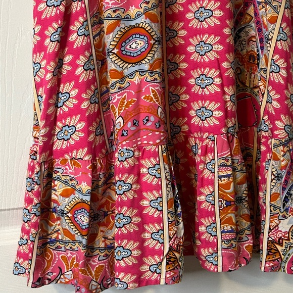 Women’s Dress Multi Colored Spaghetti Strap Dress Boho Vibes Size Small - Picture 3 of 10